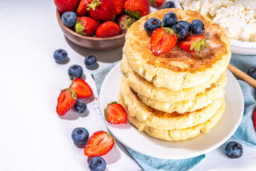 Cottage cheese pancakes