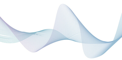 Abstract blend wave lines and technology background. Background lines wave abstract stripe design. White background, mesh abstract, vector gradient line soft blend.