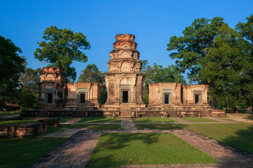 Fototapeta na wymiar Prasat Kravan Hindu Temple In Cambodia