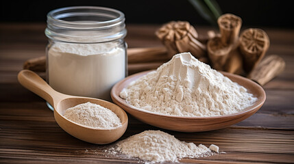 bowl of flour