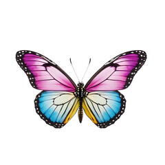 Exquisite butterfly captured in high detail, perfect for educational use, nature-inspired graphic designs, and digital overlays with its transparent background