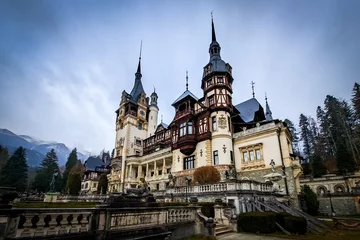 Foto op Canvas Peleș Castle in Transylvania . © PANAGIOTIS