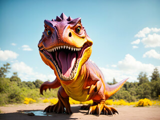 3D Cute Tyrannosaurus Rex
