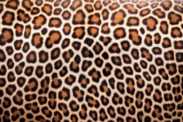 detailed shot of a jaguar skin pattern