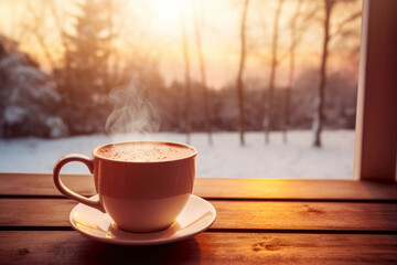 In the heart of December, a cup of coffee becomes the perfect companion to enjoy the wintry...