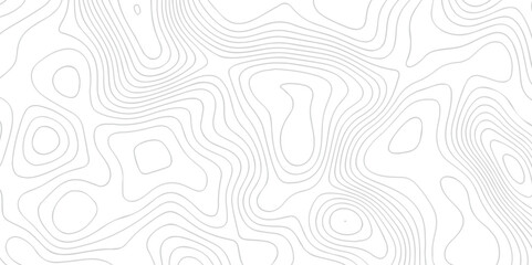 Black and white lines seamless Topographic map patterns, topography line map. Vintage outdoors style. The stylized height of the topographic map contour in lines and contours isolated on transparent.