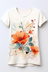 Botanical Beauty: Floral patterns and botanical illustrations for nature lovers. Professional t-shirt design