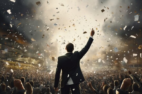 The Inspiring Leader: Captivating the Hearts of Many with His Words