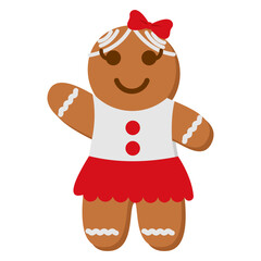 Christmas Cookies Gingerbread Vector
