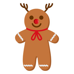 Christmas Cookies Gingerbread Vector