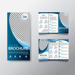 Business Marketing Tri fold brochure design, corporate Business tri fold brochure Template Design.