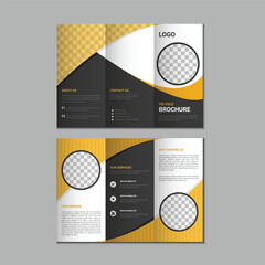 Business Marketing Tri fold brochure design, corporate Business tri fold brochure Template Design.