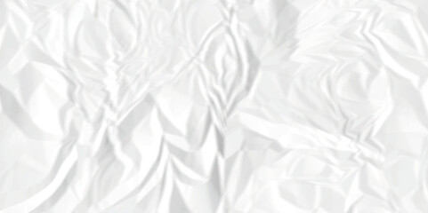 White crumpled paper texture . White wrinkled paper texture. White paper texture . White crumpled and top view textures can be used for background of text or any contents .