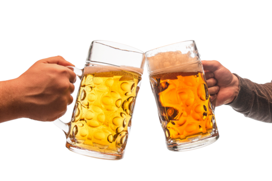 Concept of alcohol, oktoberfest, drinks, holidays and festivals.