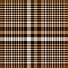 Check Plaid Seamless Pattern, Simple Pixel Textured In Brown Colorful with Herringbone Tartan, Trendy Fashion Check Textures, Hipster Style Backgrounds