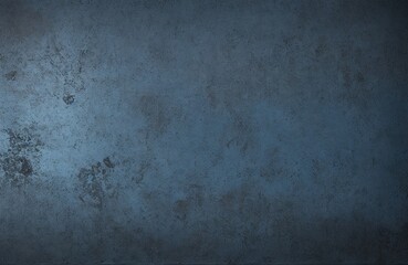 Dark blue shabby old concrete wall texture. Dark blue old grunge concrete wall background.