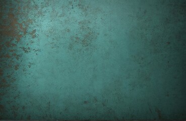 Emerald shabby old concrete wall texture. Emerald old grunge concrete wall background.
