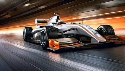 A Thrilling Ride Through the Neon-Lit Tunnel of Speed