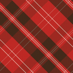 Christmas Plaid Seamless Pattern, Scottish Tartan Check Pattern in Red, Green and Black for dress, skirt, scarf, throw, jacket, fashion fabric digital paper print.
