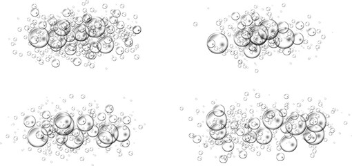 Underwater Sparkling Air Bubbles Set