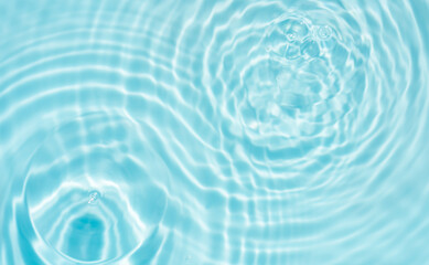 blue water ripples