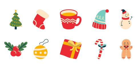 Christmas Element Illustration