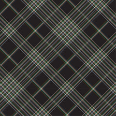 Diagonal Gingham Retro Plaid Seamless Pattern in Black, Colorful with Herringbone for fashion textiles or digital paper print