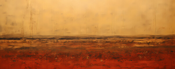 Fototapeta premium Old grunge textured wall background with clouds in the sky and space for your text