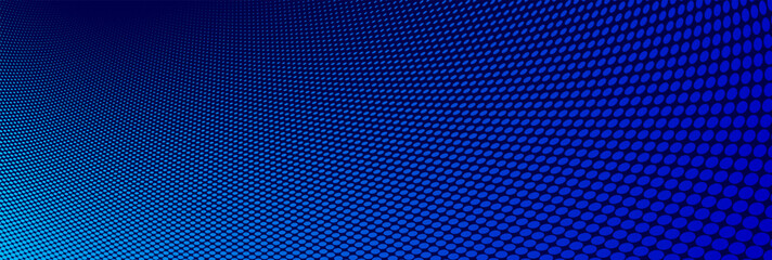 Blue lines in 3D perspective vector abstract background, dynamic linear minimal design, wave lied pattern in dimensional and movement.