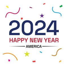 2024 New Year, Happy New Year wording