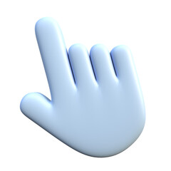 3D Hand Cursor Icon