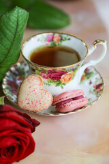 love cake and celebration