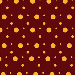 Thanksgiving Seamless pattern. Seamless vector pattern with polka dots, small dots. Polka Dots Seamless Pattern. For website design, desktop wallpaper, kids background, art, decoration or scrapbook.