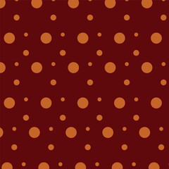 Thanksgiving Seamless pattern. Seamless vector pattern with polka dots, small dots. Polka Dots Seamless Pattern. For website design, desktop wallpaper, kids background, art, decoration or scrapbook.