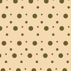 Thanksgiving Seamless pattern. Seamless vector pattern with polka dots, small dots. Polka Dots Seamless Pattern. For website design, desktop wallpaper, kids background, art, decoration or scrapbook.