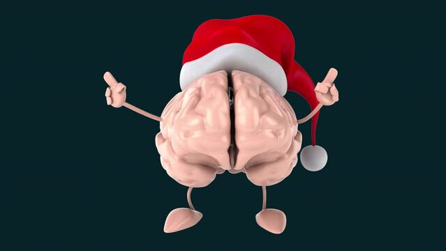 Fun 3D brain dancing (with alpha channel included)