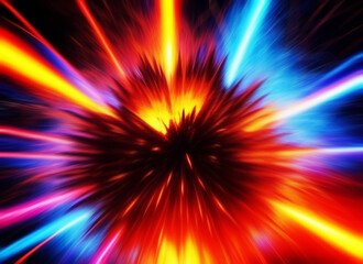 爆発のエフェクト背景