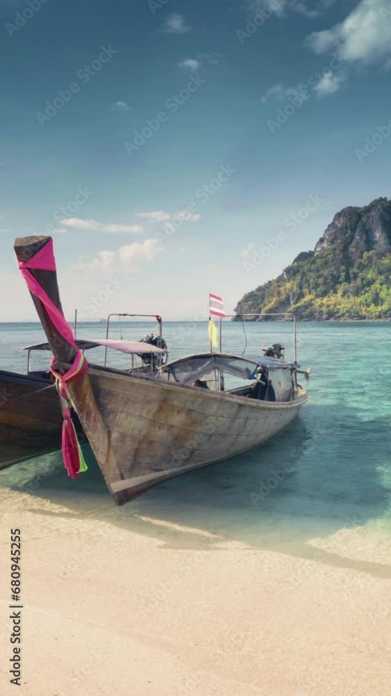 Wall mural poda island in krabi, thailand