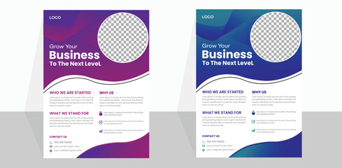 Brochure design, cover modern layout, annual report, poster, flyer in A4 with colorful triangles
