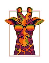 illustration of a giraffe