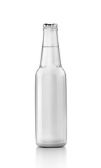 Beer bottle. transparent background