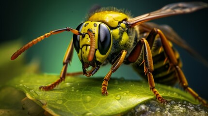insect, macro, professional photography, high resolution, 16:9 - obrazy, fototapety, plakaty