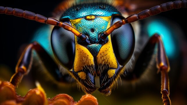 insect, macro, professional photography, high resolution, 16:9