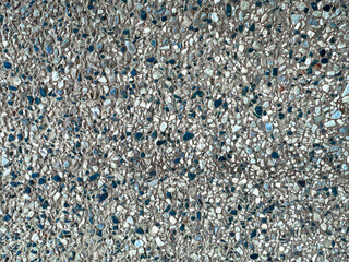 Top view color stone background texture.