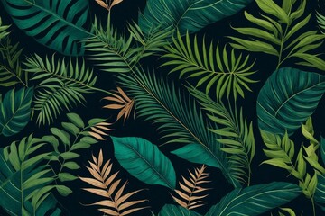 green background and generated AI