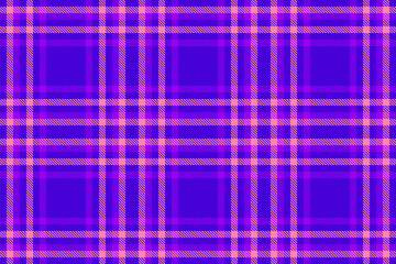 Texture seamless vector of plaid tartan check with a textile background fabric pattern.