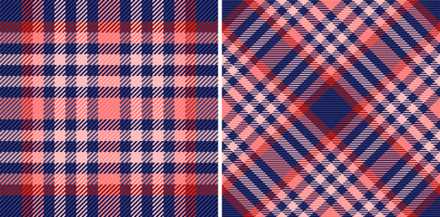 Vector plaid fabric of pattern seamless tartan with a texture textile check background.