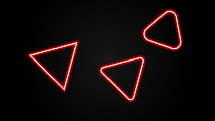 Abstract Neon light on dark background. neon Light and glow concept. Perfect for nightlife, music, dj, electric, digital, festivals, clubs, party. Vector illustration.