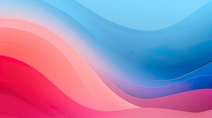Abstract elegant background vibrant gradient wavy flow