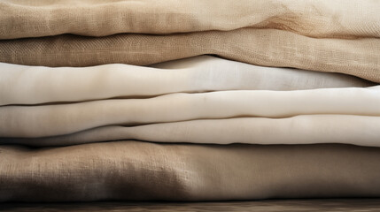 Soft Texturescape Burlap, Linen, Cotton Mix for a Tactile Fabric Feel - Created using Generative AI